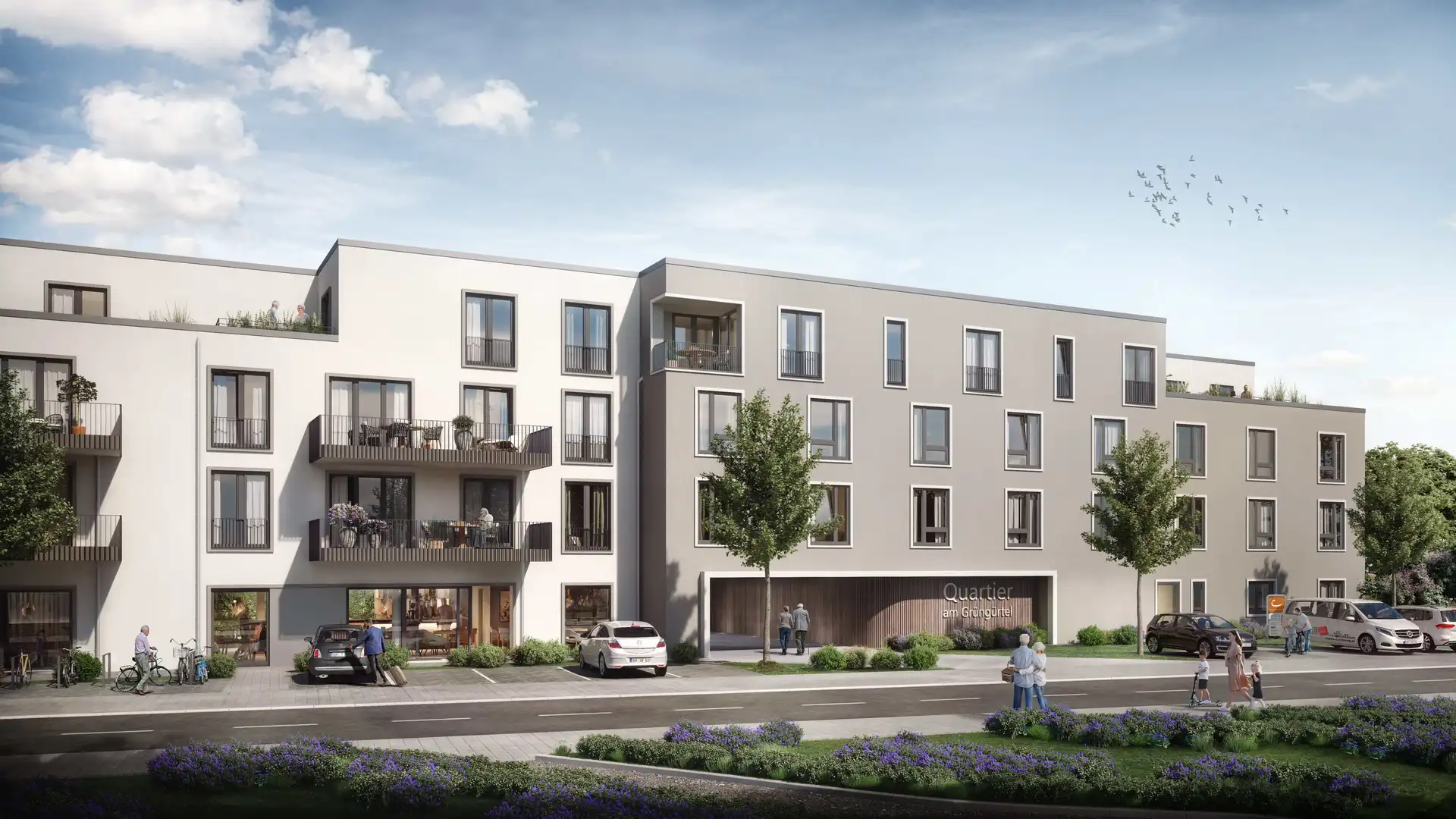 Willkommen im Quartier am Grüngürtel
